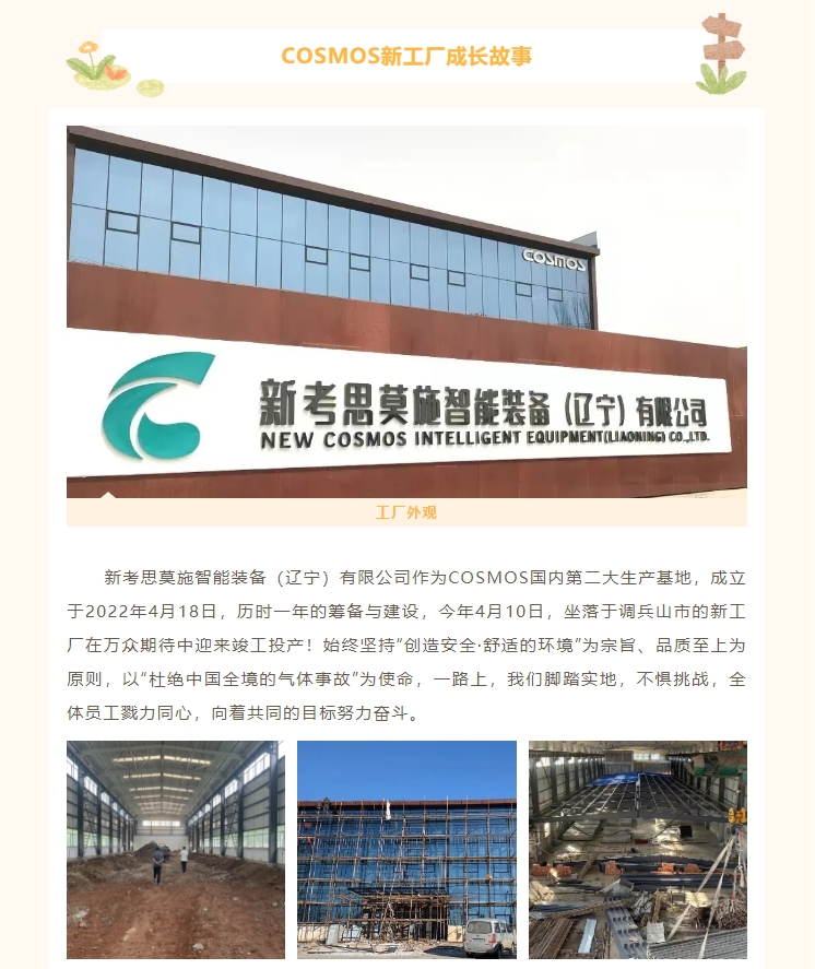 COSMOS遼寧新工廠成長(zhǎng)紀(jì)錄篇(圖2)